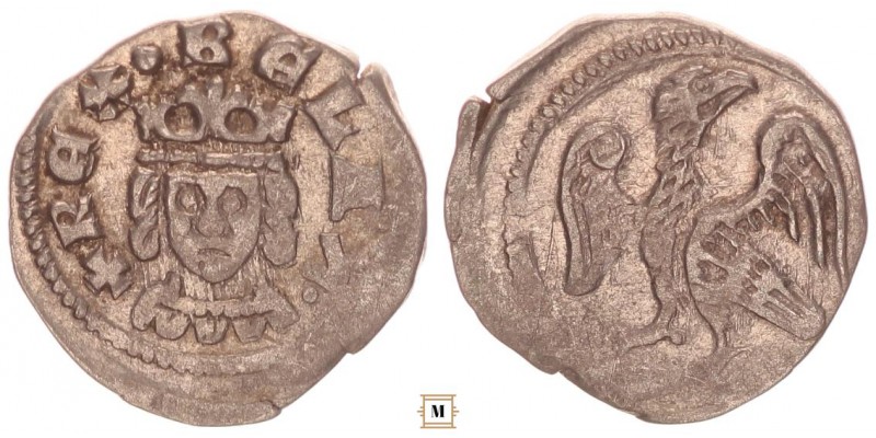  IV. Béla 1235-70 denár ÉH 235