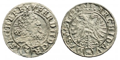 II.Ferdinand 3 krajcár 1629 Breslau