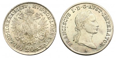 I.Ferenc 20 krajcár 1831 A
