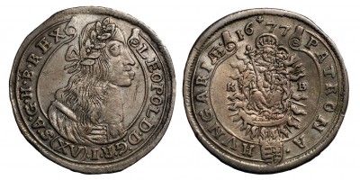 I. Lipót XV krajcár 1677 KB