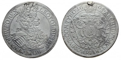 I.Lipót tallér 1695 KB.