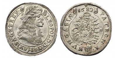 I. Lipót XV krajcár 1682 KB