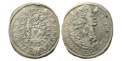 I. Lipót XV krajcár 1662 KB