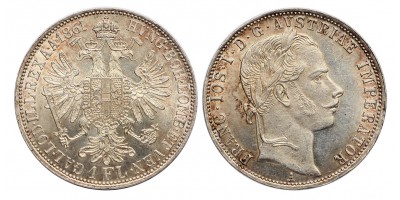 Ferenc József 1 gulden 1861 A