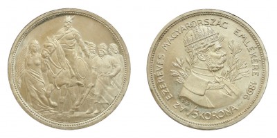 5 Korona 1896 U.P.