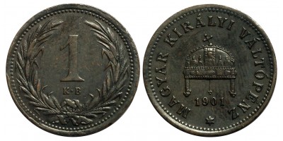 1 Fillér 1901 KB.