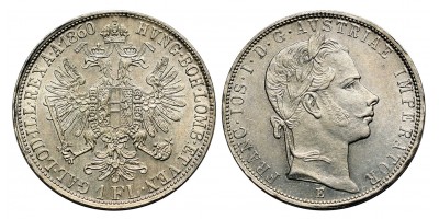 Ferenc József gulden 1860 E