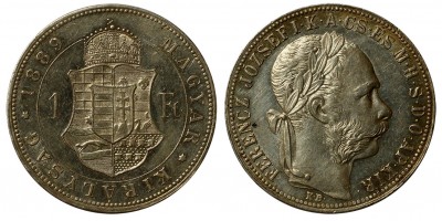 Ferenc József forint 1889 KB