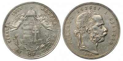 Ferenc József 1 Forint 1868 GYF