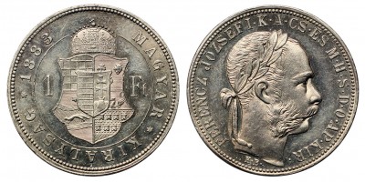 Ferenc József forint 1883 KB