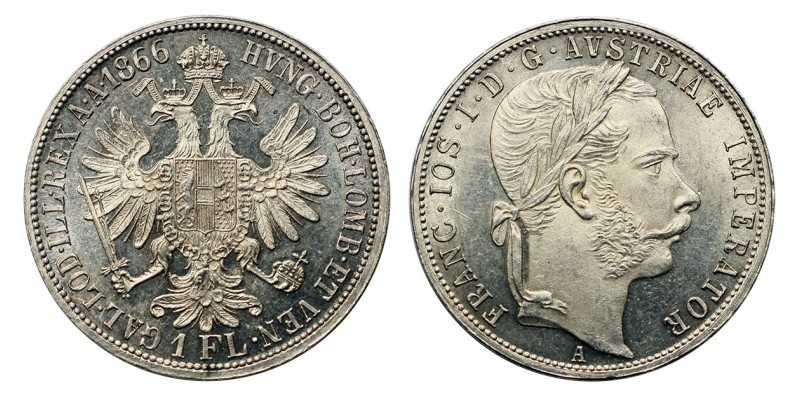 Ferenc József gulden 1866 A