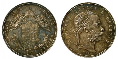 Ferenc József forint 1869 GYF