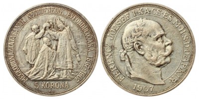 5 Korona 1907 KB. 