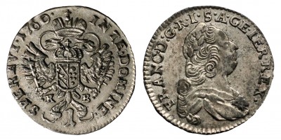 Lotharingiai Ferenc krajcár 1760 KB
