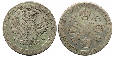 Mária Terézia 1/2 korona Tallér 1765