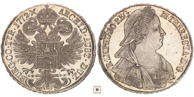 Mária Terézia tallér 1772 I.C. - S.K