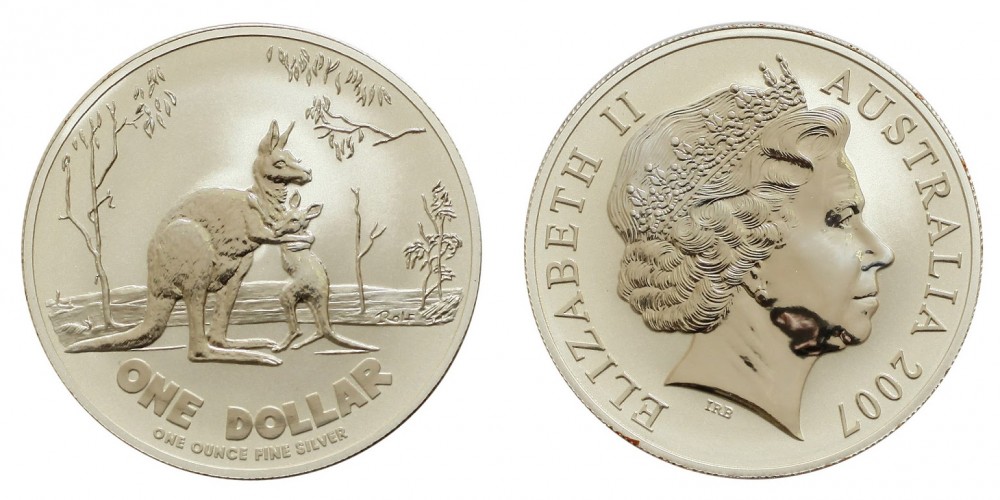 Ausztrália dollár 2007 BU Kenguru