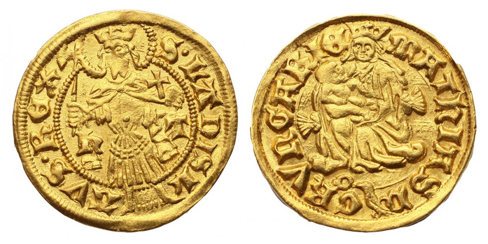  I. Mátyás aranyforint ÉH 540