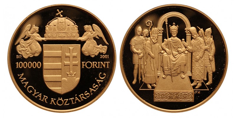 Szent István 100000 forint 2001