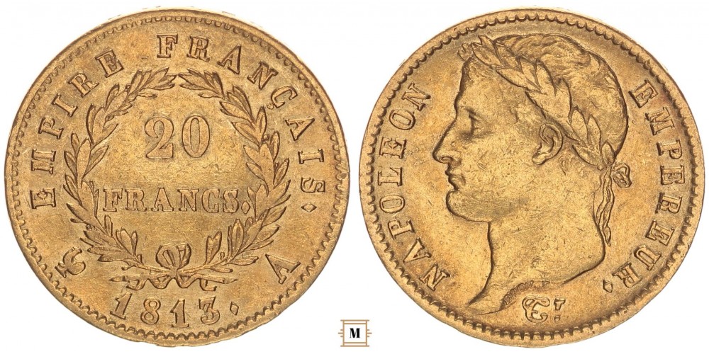 Franciaország 20 frank 1813 A