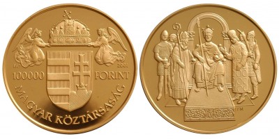Szent István 100000 forint 2001