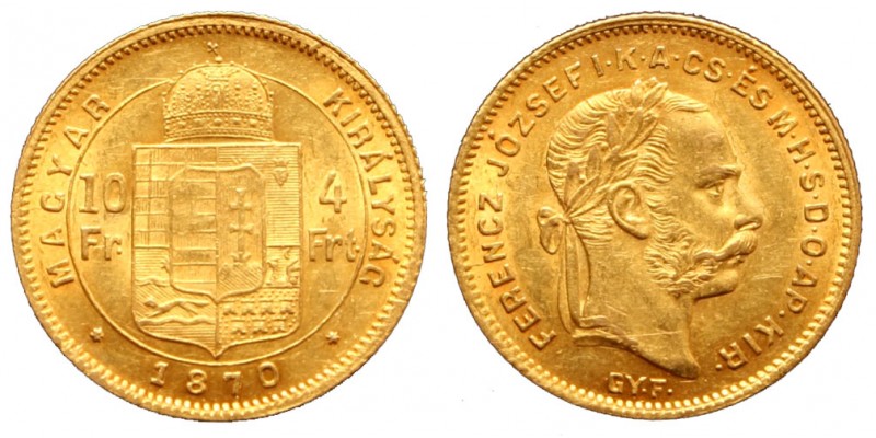 4 Forint 1870