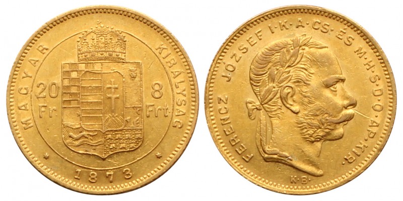 Ferenc József 8 forint 1873 KB