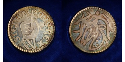 Szent István 969-1038 ezeréves Magyarország ezüst érem.