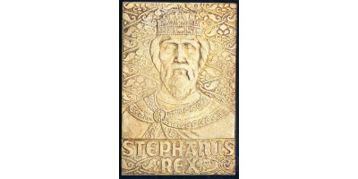 Szent István ezüst plakett