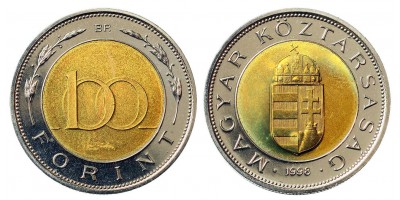 100 forint 1998 UNC