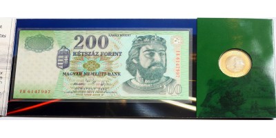 200 forint 2009 Első napi veret