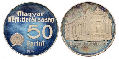 Nemzeti bank  50-100 forint 1974 PP