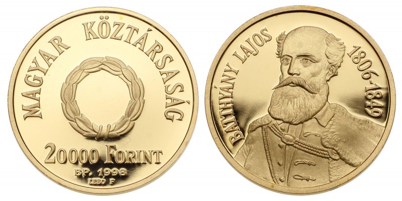 20000 Forint a szabadságharc 150.évfordulójára 1998 PP