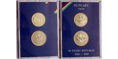 Tanácsköztársaság 50-100 forint 1969