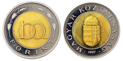 100 forint 1997 PP