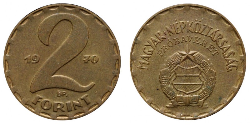 2 Forint 1970 Próbaveret