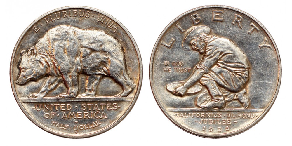 USA 1/2 dollár 1925 gyémánt jubileum