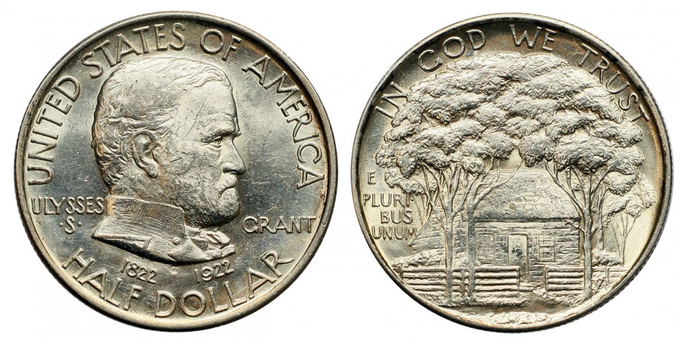 USA 1/2 dollar  1922 Grant