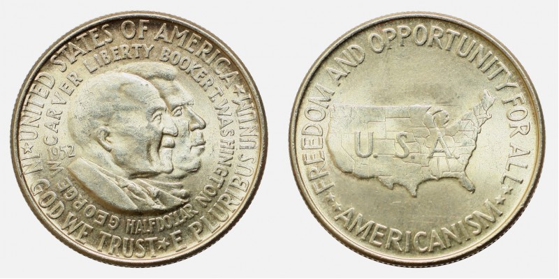 USA  1/2 dollár 1952