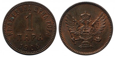 Montenegro 1 para 1906