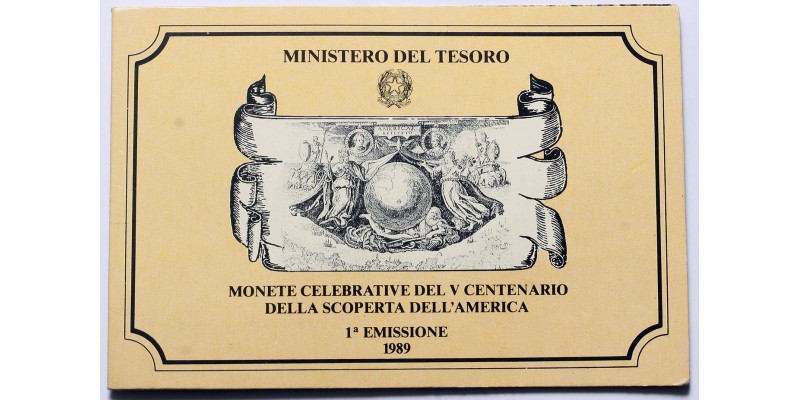 Olaszország 200-500 lira 1989 BU