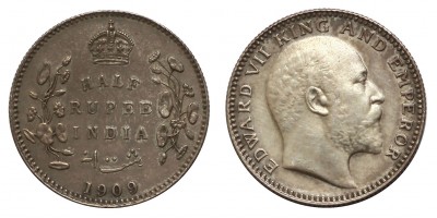 Britt-India rúpia 1909