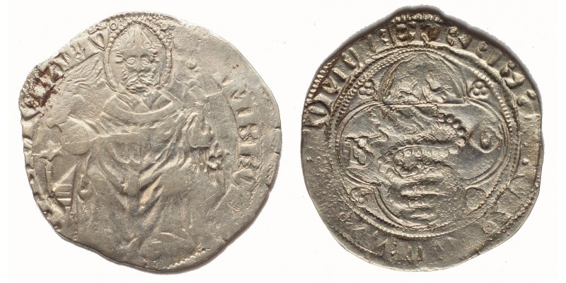 Olaszország Milánó Barnabo és II. Galeazzo Visconti 1354-78 garas
