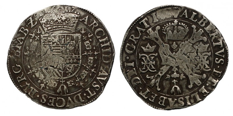 Belgium Brabant Albert és Izabella patagon 1617