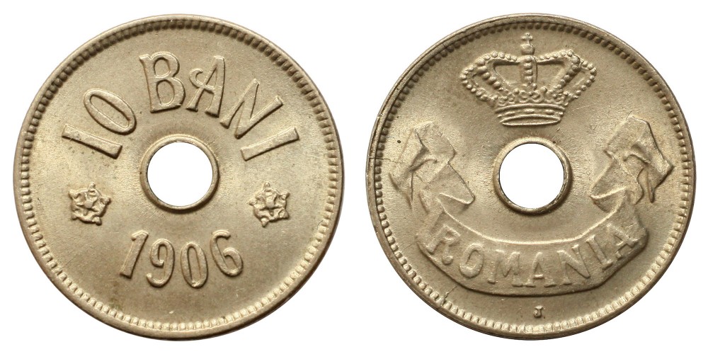 Románia 10 bani 1906