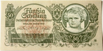 Ausztria 50 schilling 1945 R!