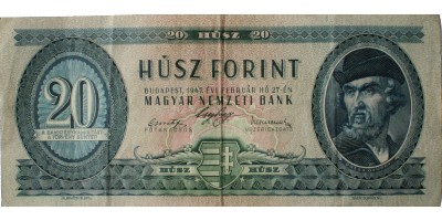 20 forint 1947