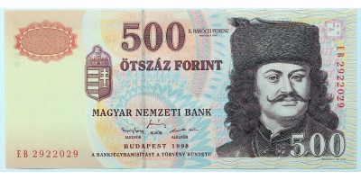 500 Forint 1998 EB