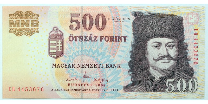 500 Forint 2008 EB