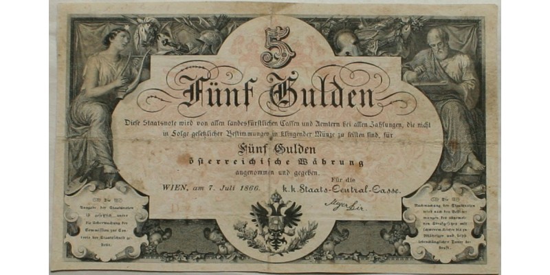 5 gulden 1866